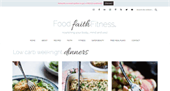 Desktop Screenshot of foodfaithfitness.com